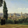 Camille Corot, Florence vue depuis les jardins de Boboli